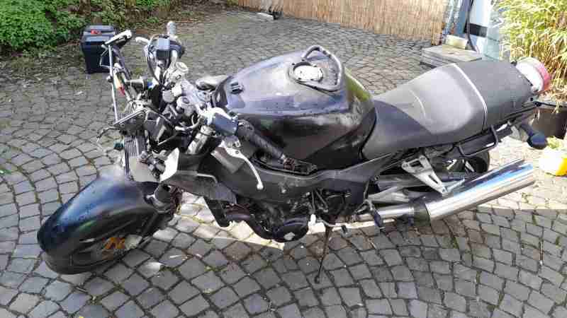 Motorrad Verschrottung