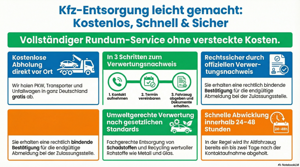 Info Grafik - Auto Entsorgen
